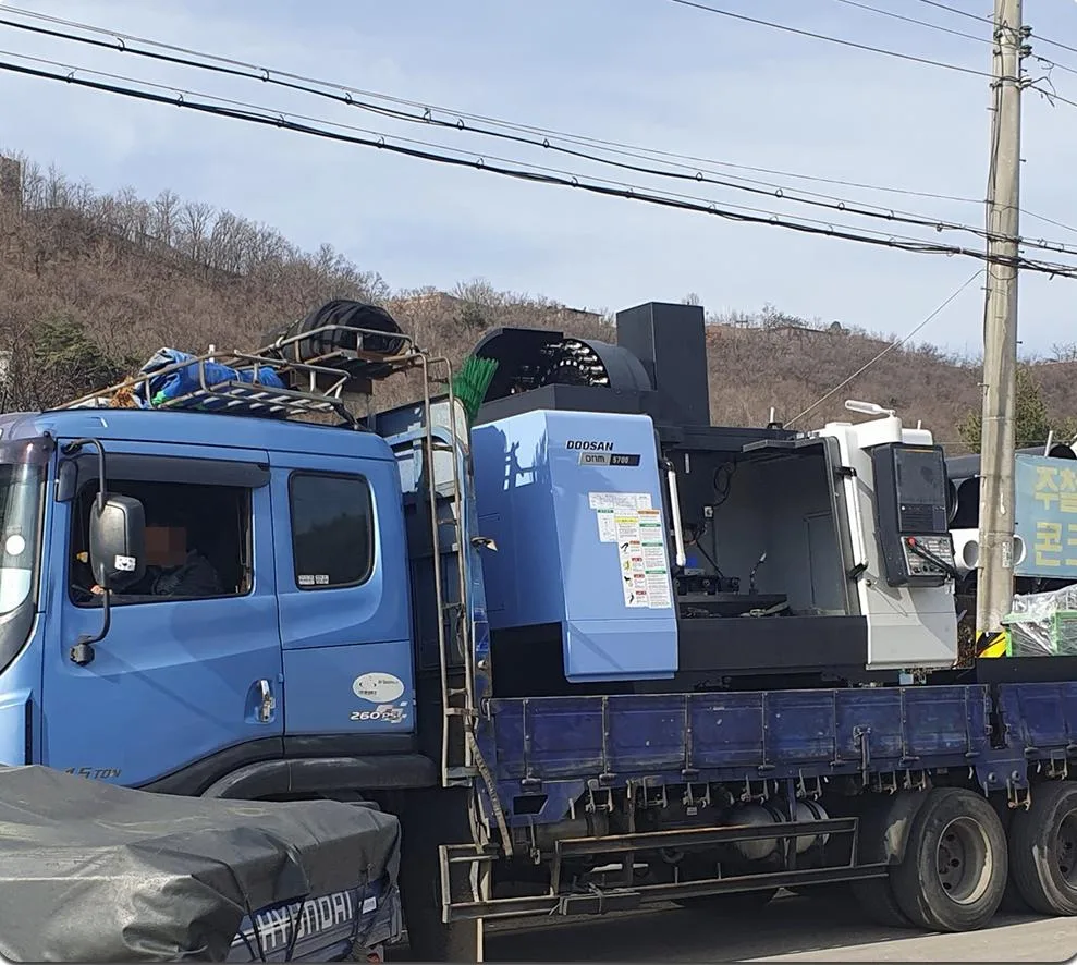유니언머신 - 가평 Dnm5700중고 판매 중고 수직머시닝센터 납품 후기