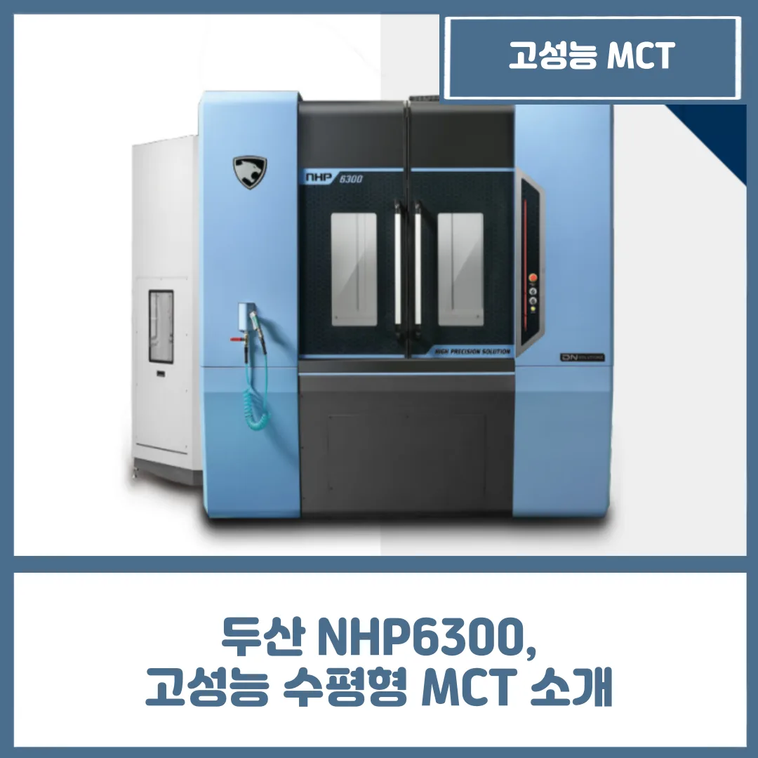 두산 NHP6300, 고성능 수평형 MCT 소개
