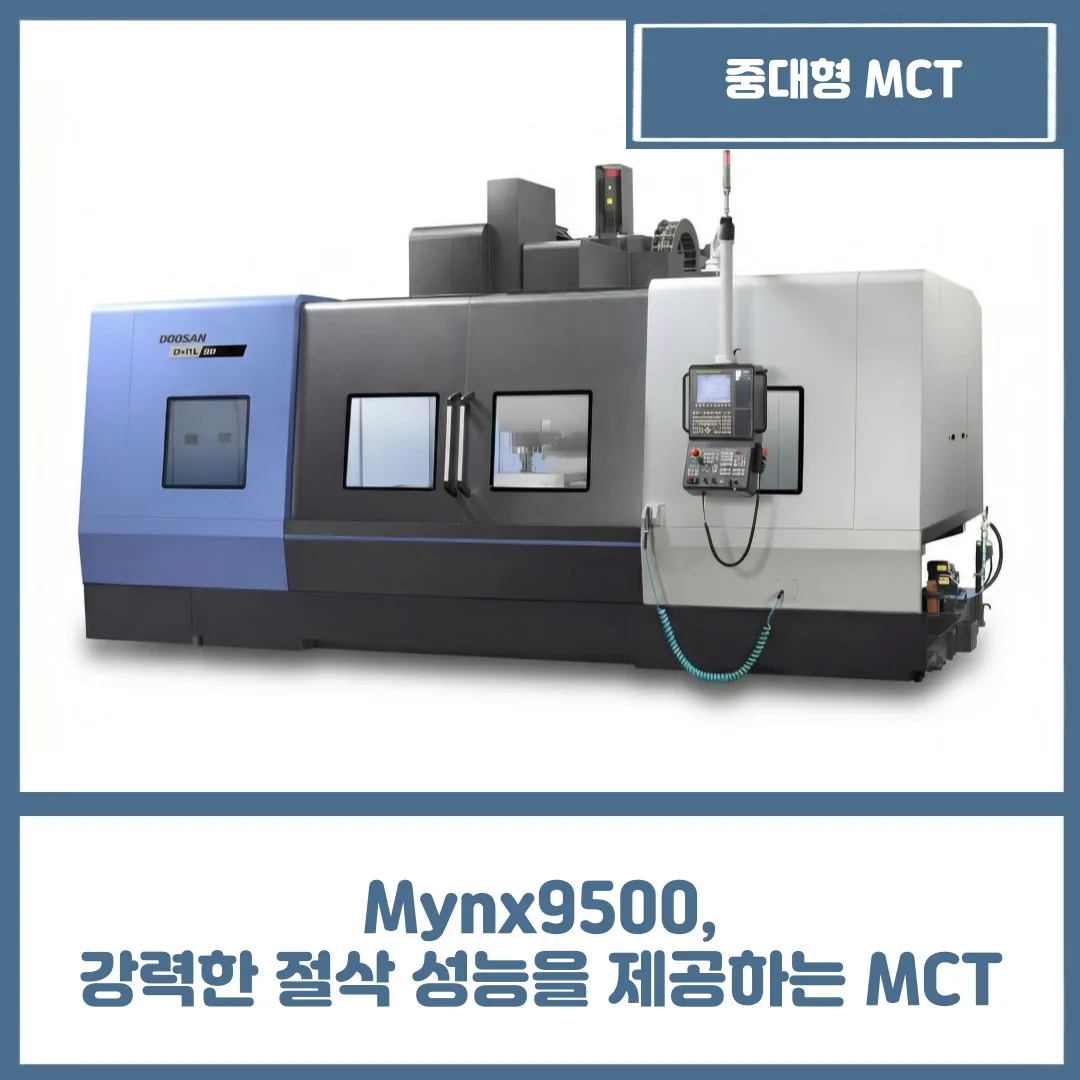 Mynx9500, 강력한 절삭 성능을 제공하는 MCT